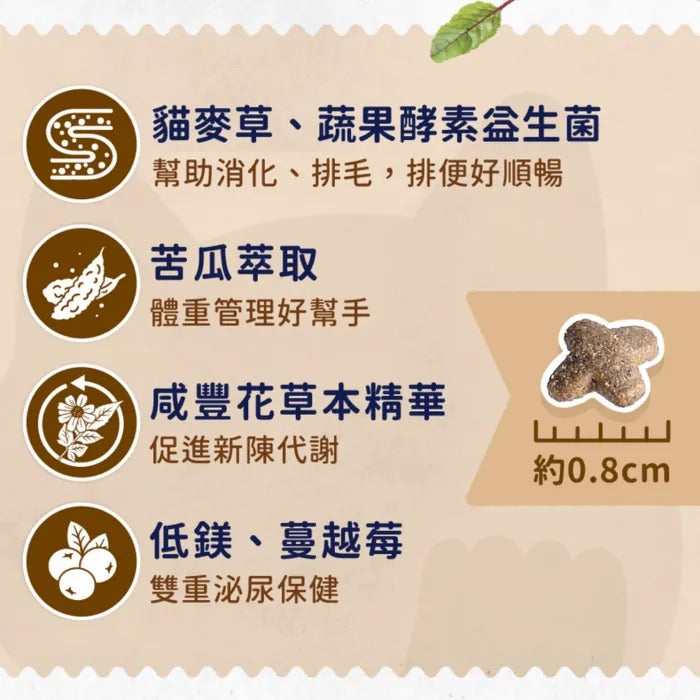 【SENSE貓飼料】雞肉&鮭魚+貓麥草 (化毛高纖配方)|寵物橫町