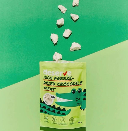 100%天然凍乾鱷魚肉|寵物橫町