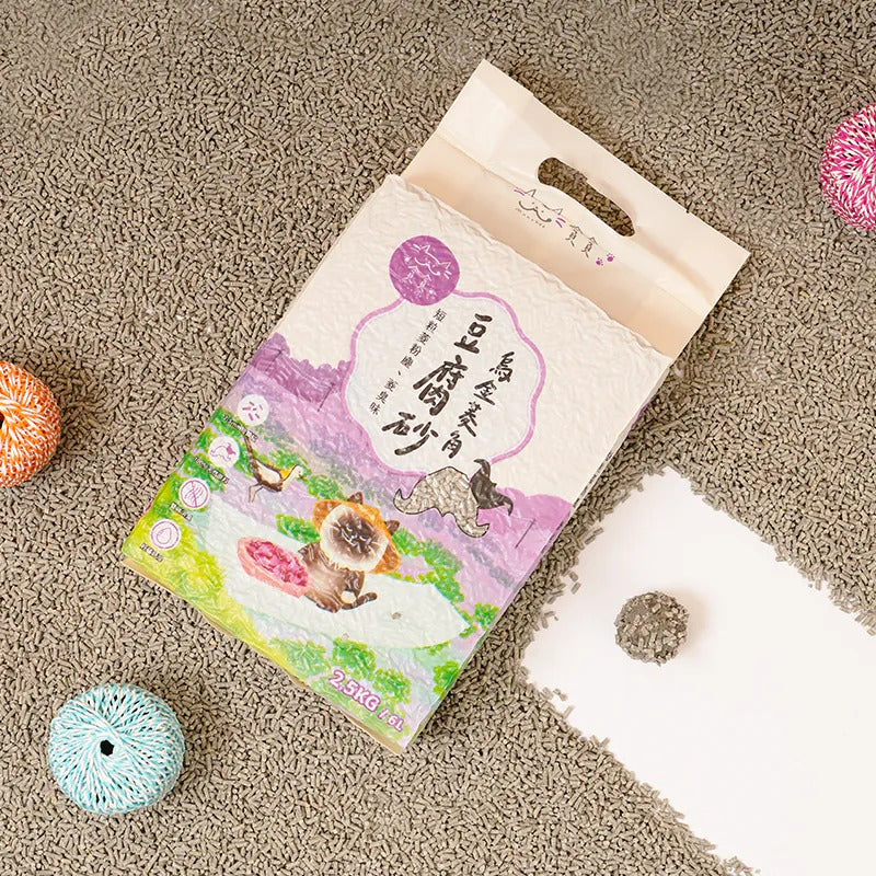 貪貪烏金菱角豆腐砂 2.5kg |寵物橫町