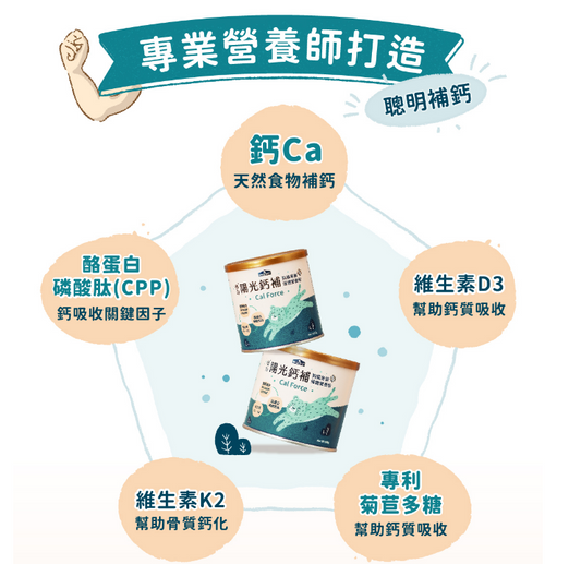 倍力陽光鈣補 (鈣質補充配方) 150g|寵物橫町