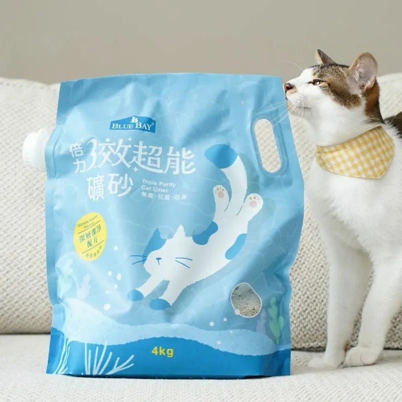 倍力三效超能礦砂 4kg|寵物橫町
