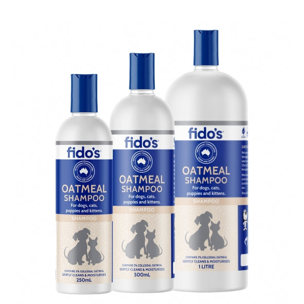 Fido's-全天然舒緩燕麥除臭洗毛水 (狗用) 500ml|寵物橫町