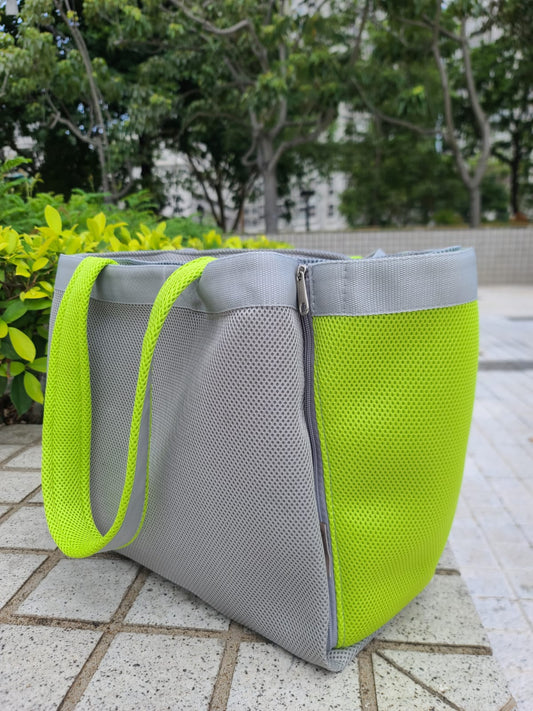 撞色飛翼網料袋|寵物橫町