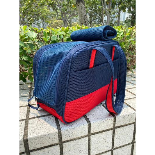 撞色網料風扇袋|寵物橫町