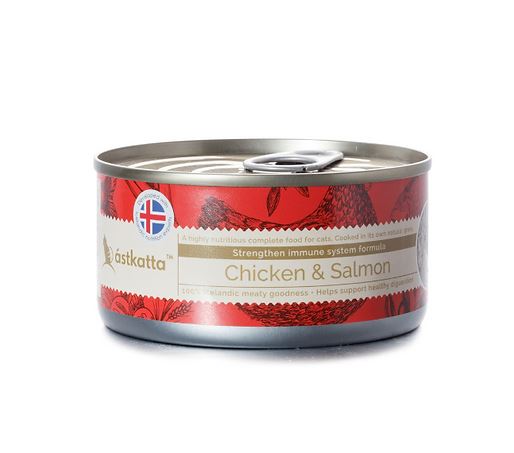 強化免疫力 - 冰島貓主食罐(鷄肉、三文魚) | 寵物橫町